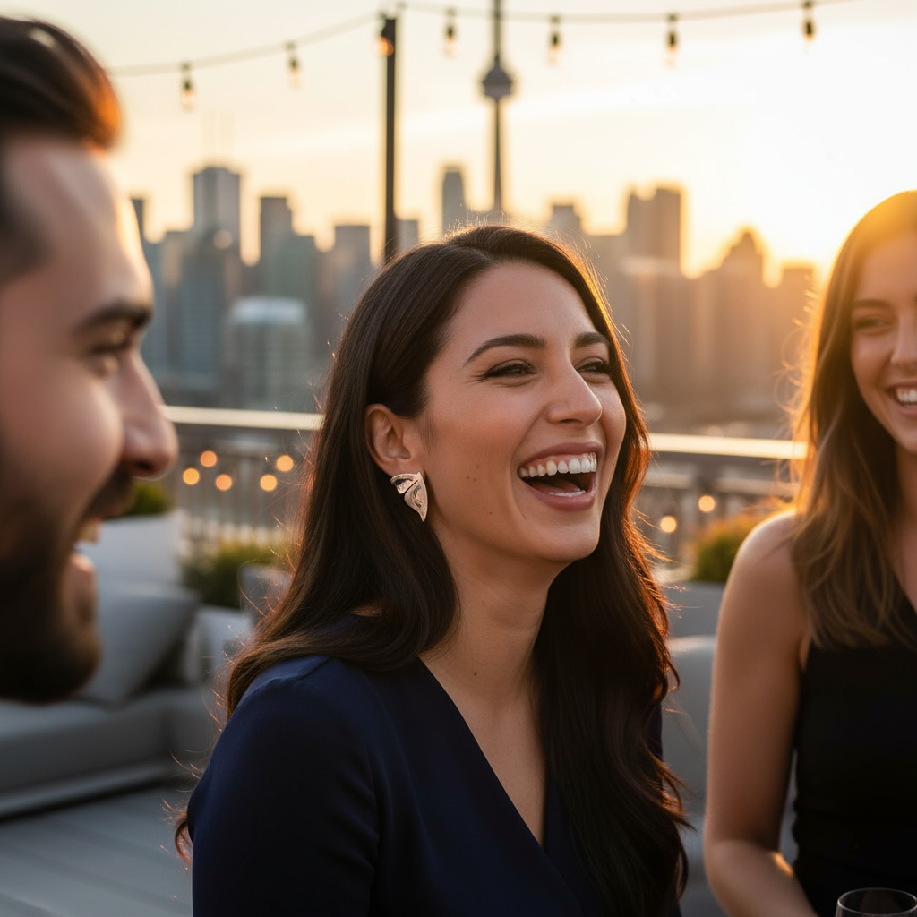 Brenda Silver Earrings