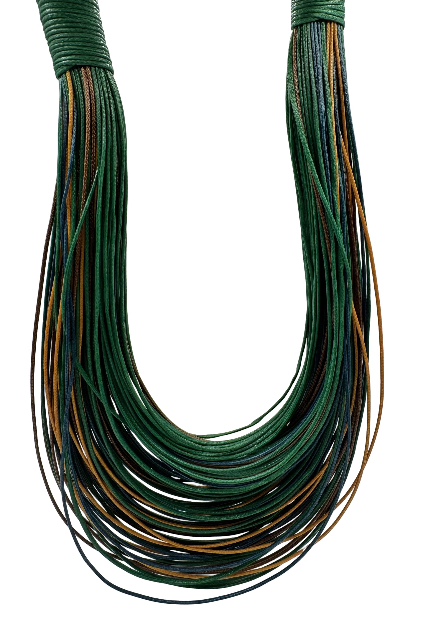 Afrika Deep Emerald Necklace