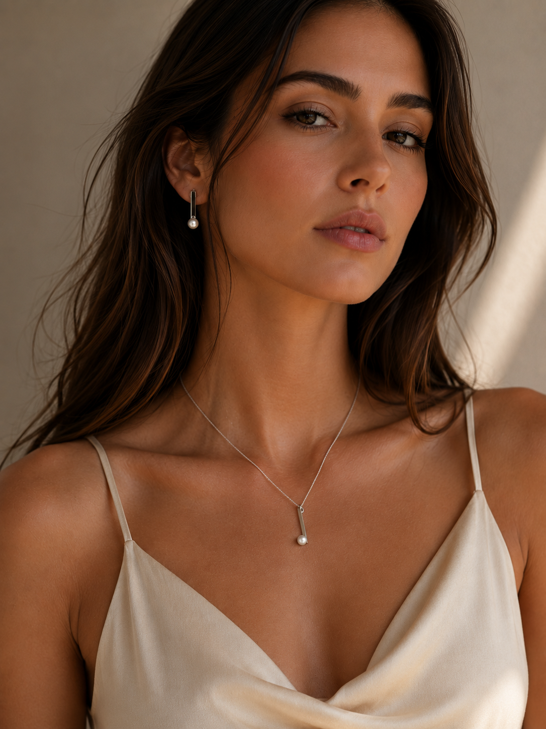 Felicita Silver Necklace & Earrings Set