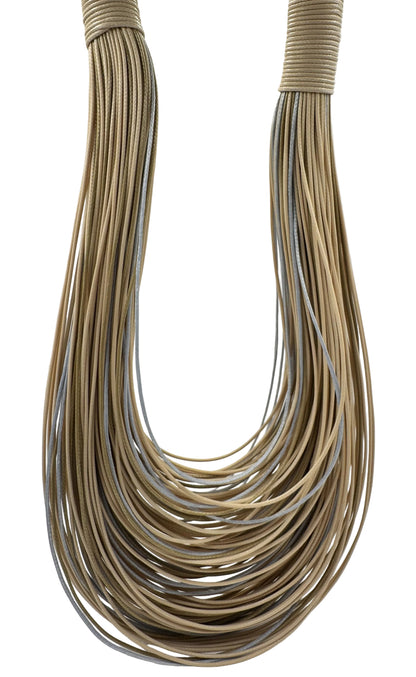 Afrika beige and light gray