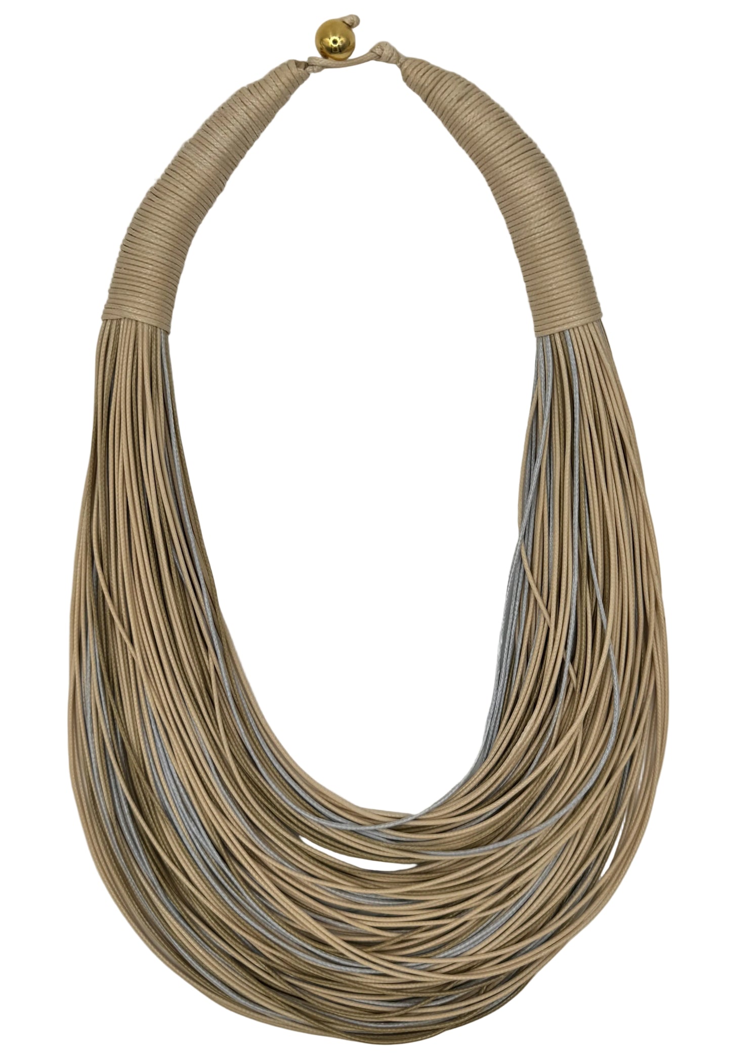 Afrika beige and light gray