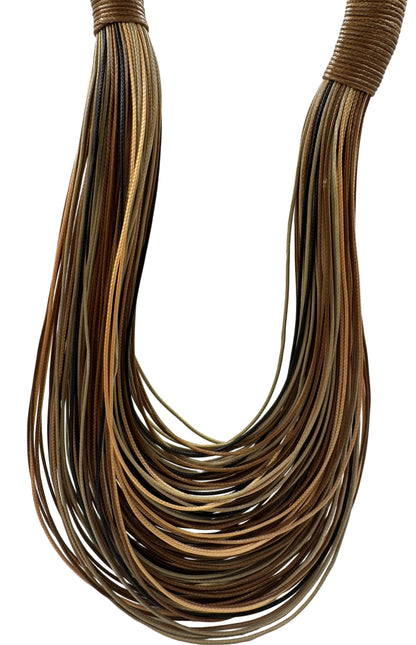 Afrika brown, yellow and beige