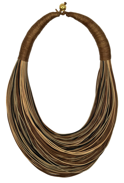 Afrika brown, yellow and beige