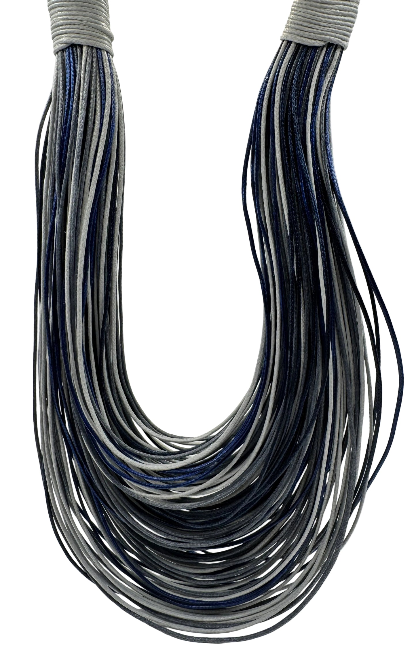 Afrika blue, dark gray, light gray.