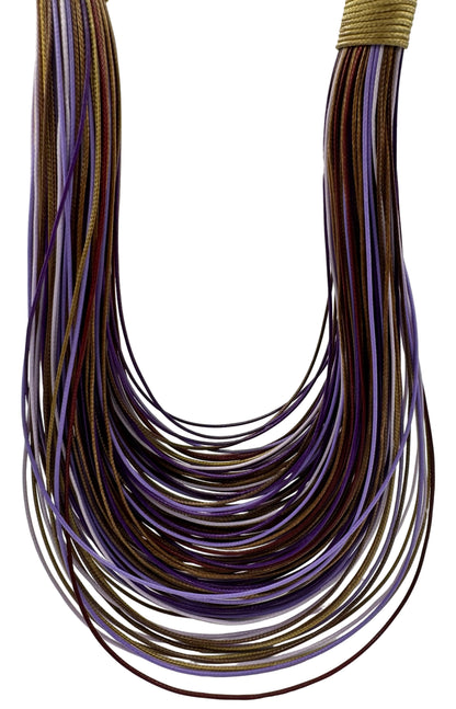 Afrika purple, yellow, and red