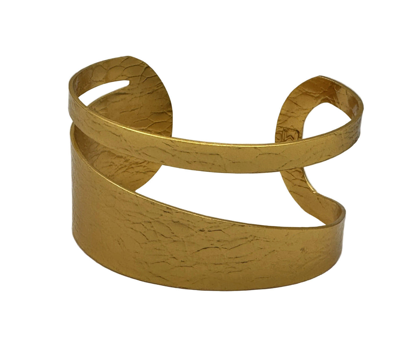 Wide cuff bracelet